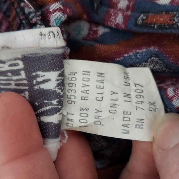 Together long skirt size 2x USA made (InvW191) - Picture 4 of 4